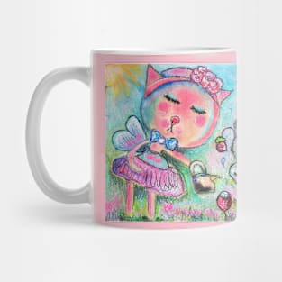 A Cute and Dark Kittie Mug